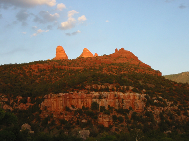 A beautiful afternoon in Sedona.